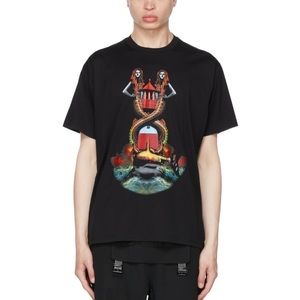 Burberry oversized mermaid print t-shirt - pics inside